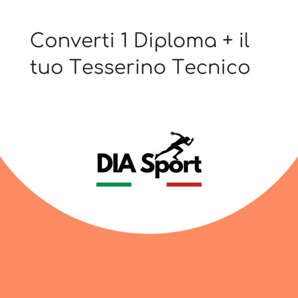 Converti 1 Diploma + il tuo Tesserino Tecnico