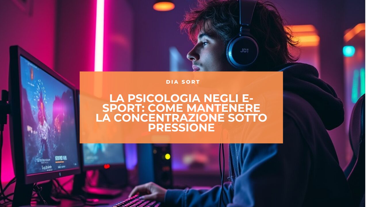 La Psicologia negli E-sport: Come Mantenere la Concentrazione Sotto Pressione