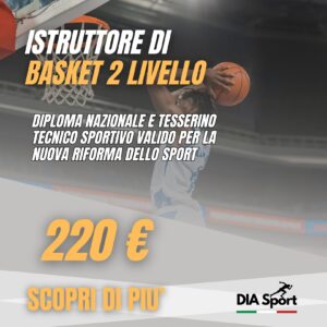 Istruttore di Basket 2° livello