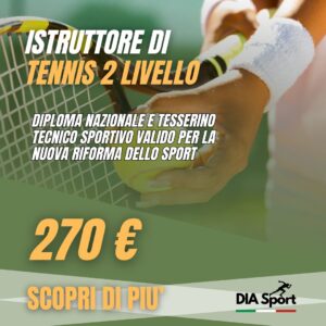 Istruttore di Tennis 2° Livello