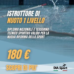 Istruttore di Nuoto 1° Livello