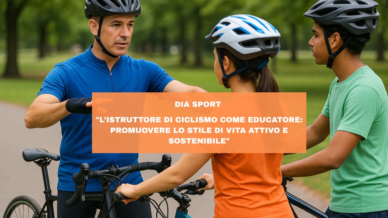 “L’Istruttore di Ciclismo come Educatore: Promuovere lo Stile di Vita Attivo e Sostenibile”