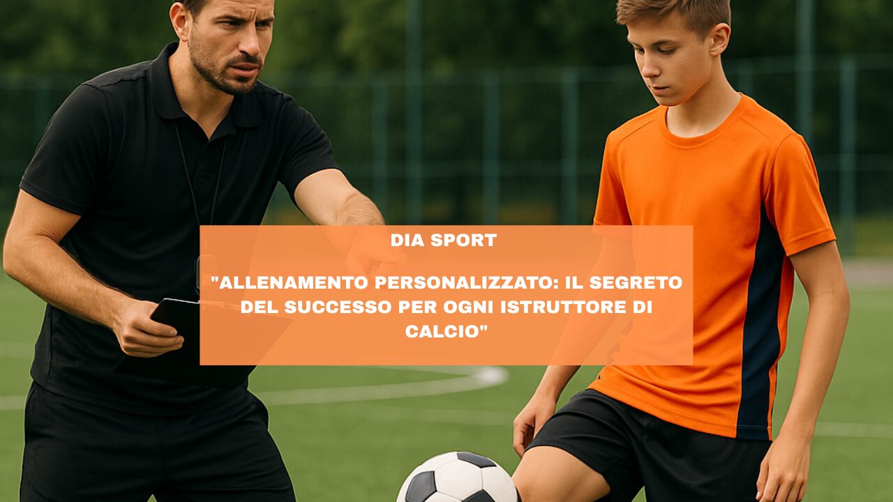 “Allenamento Personalizzato: Il Segreto del Successo per Ogni Istruttore di Calcio”