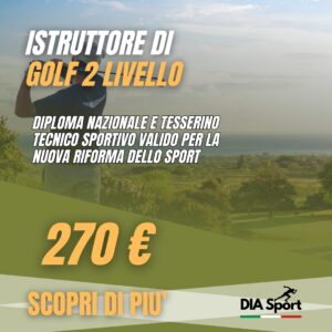 Istruttore di Golf 2° Livello