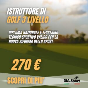 Istruttore di Golf 3° Livello