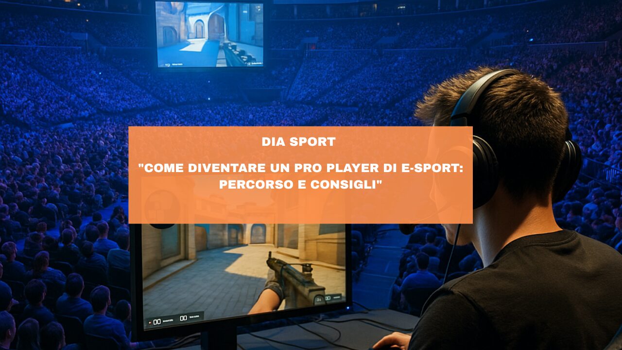 “Come diventare un pro player di e-sport: percorso e consigli”