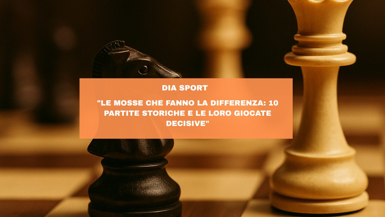 “Le Mosse che Fanno la Differenza: 10 Partite Storiche e le loro Giocate Decisive”
