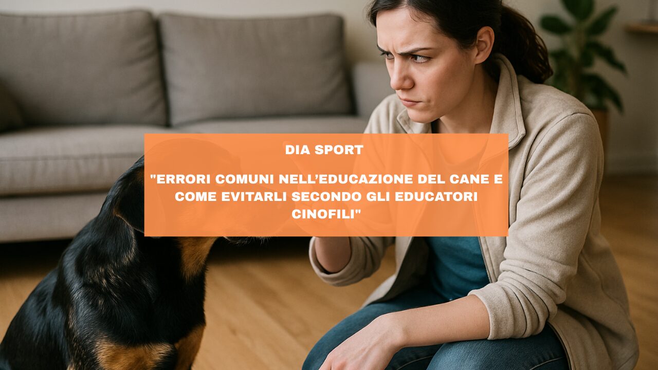 “Errori comuni nell’educazione del cane e come evitarli secondo gli educatori cinofili”