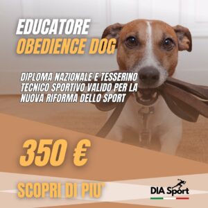 Istruttore di Obedience Dog