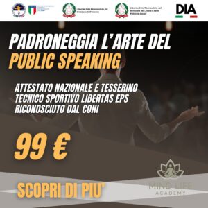 Padroneggia l’arte del public speaking