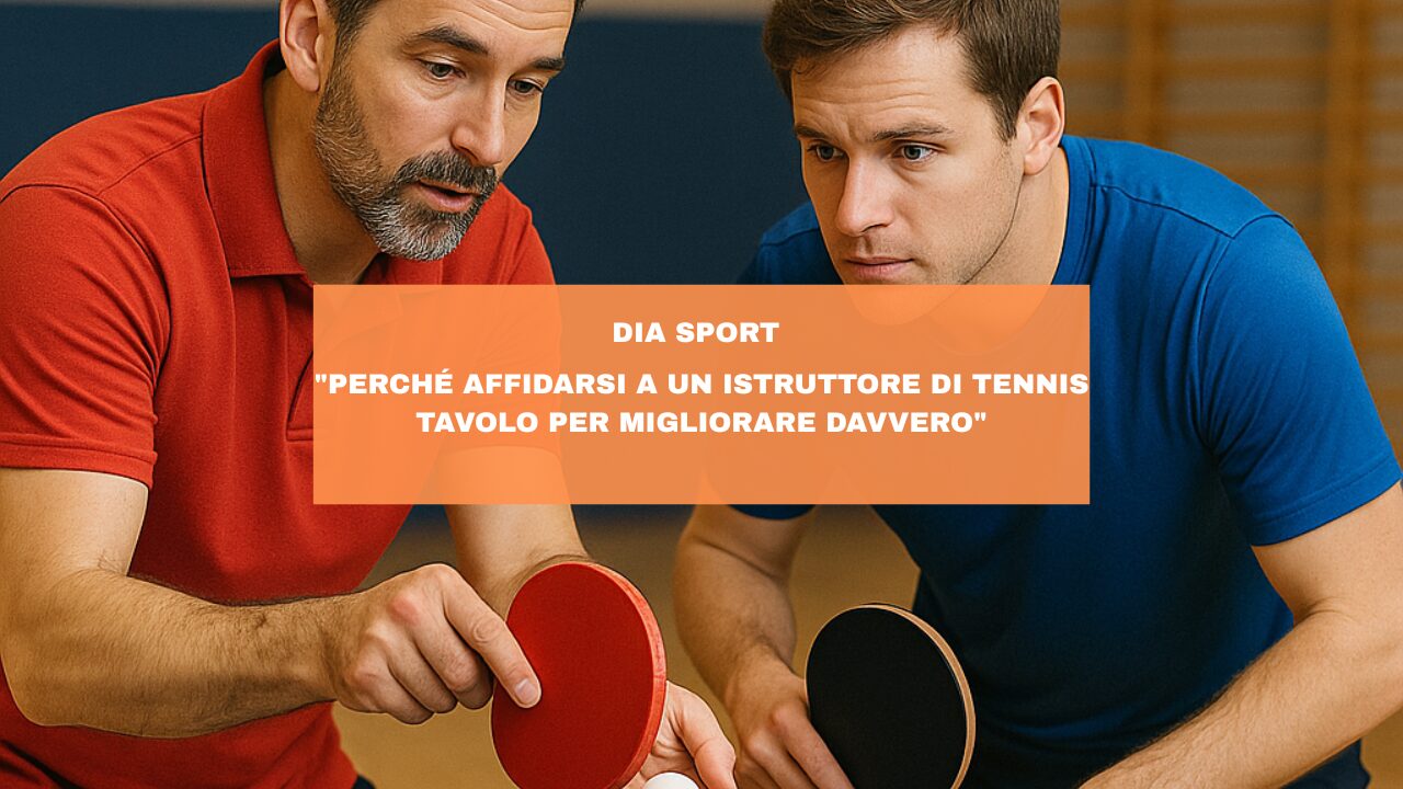 “Perché affidarsi a un istruttore di tennis tavolo per migliorare davvero”