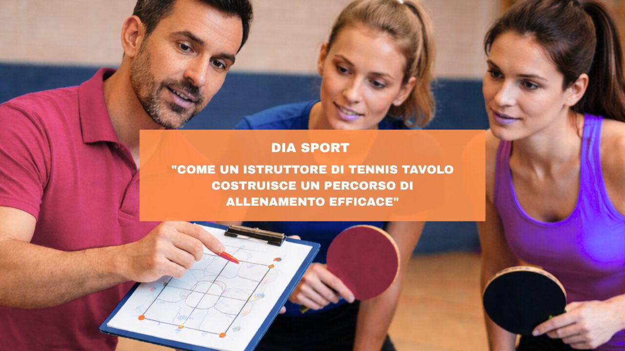“Come un istruttore di tennis tavolo costruisce un percorso di allenamento efficace”