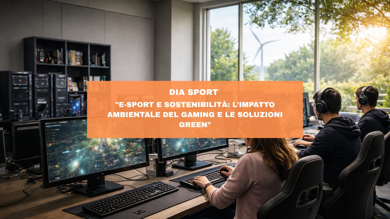 “E-sport e Sostenibilità: L’Impatto Ambientale del Gaming e le Soluzioni Green”