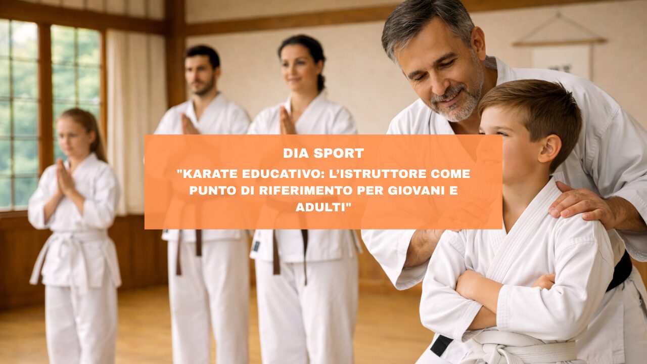 “Karate Educativo: L’Istruttore come Punto di Riferimento per Giovani e Adulti”