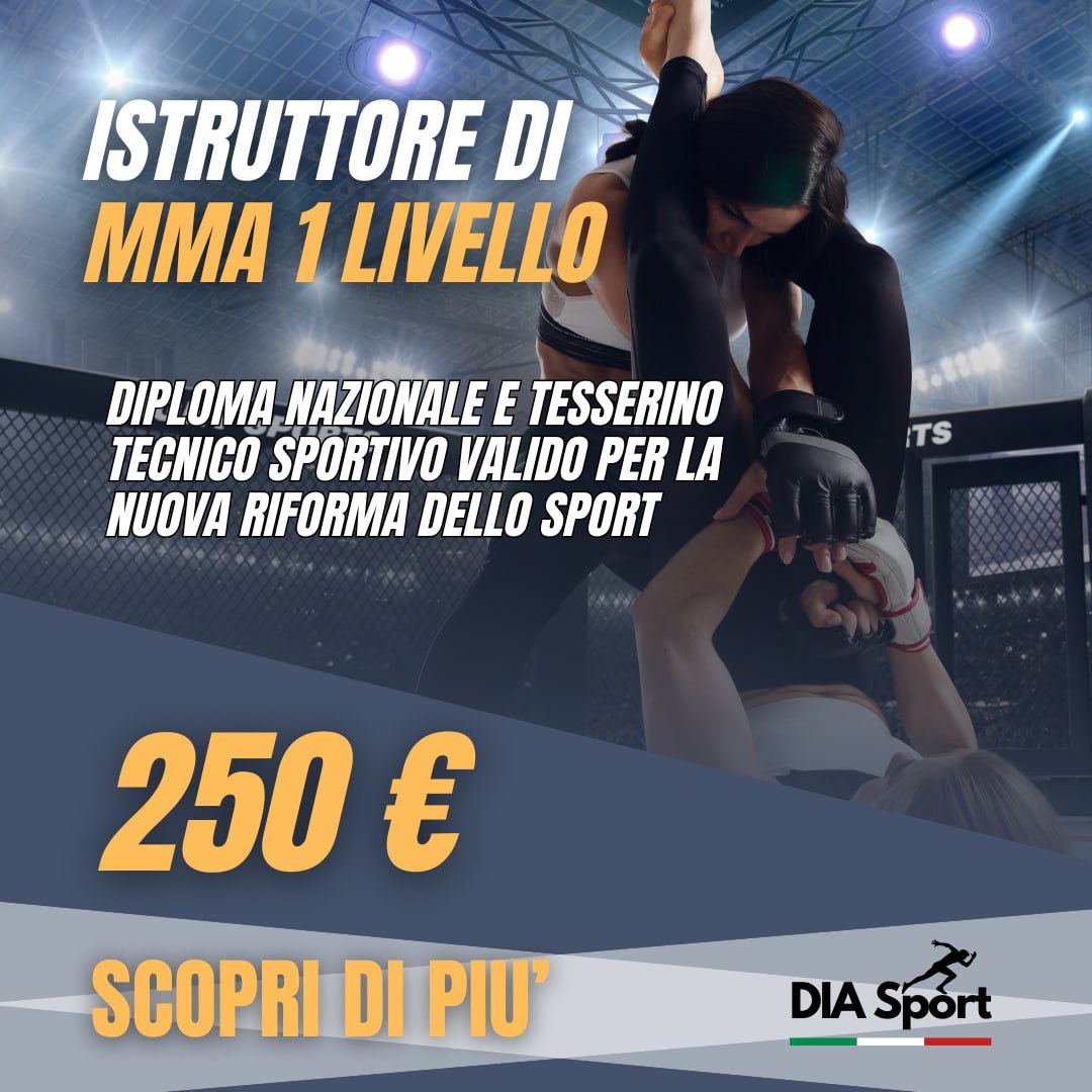 Istruttore MMA 1° Livello