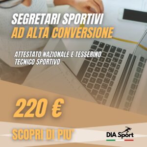 Segretari Sportivi ad Alta Conversione