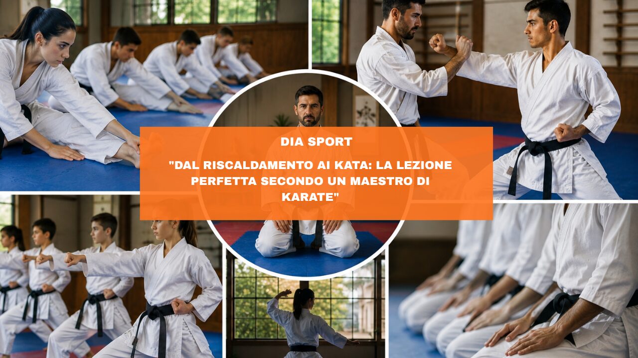 “Dal Riscaldamento ai Kata: La Lezione Perfetta Secondo un Maestro di Karate”