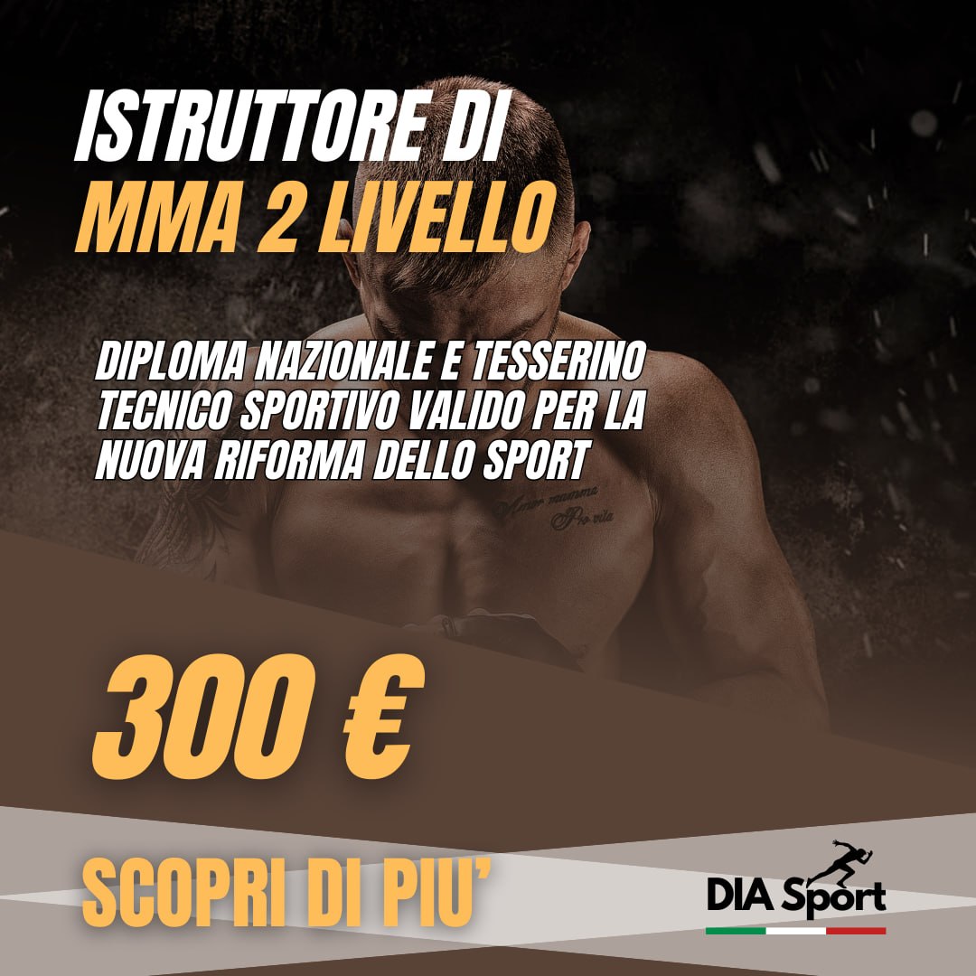Istruttore di MMA 2° Livello