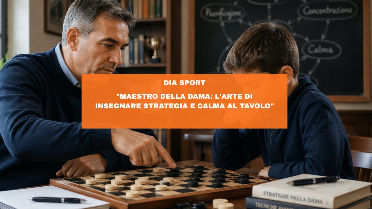 “Maestro della Dama: L’Arte di Insegnare Strategia e Calma al Tavolo”