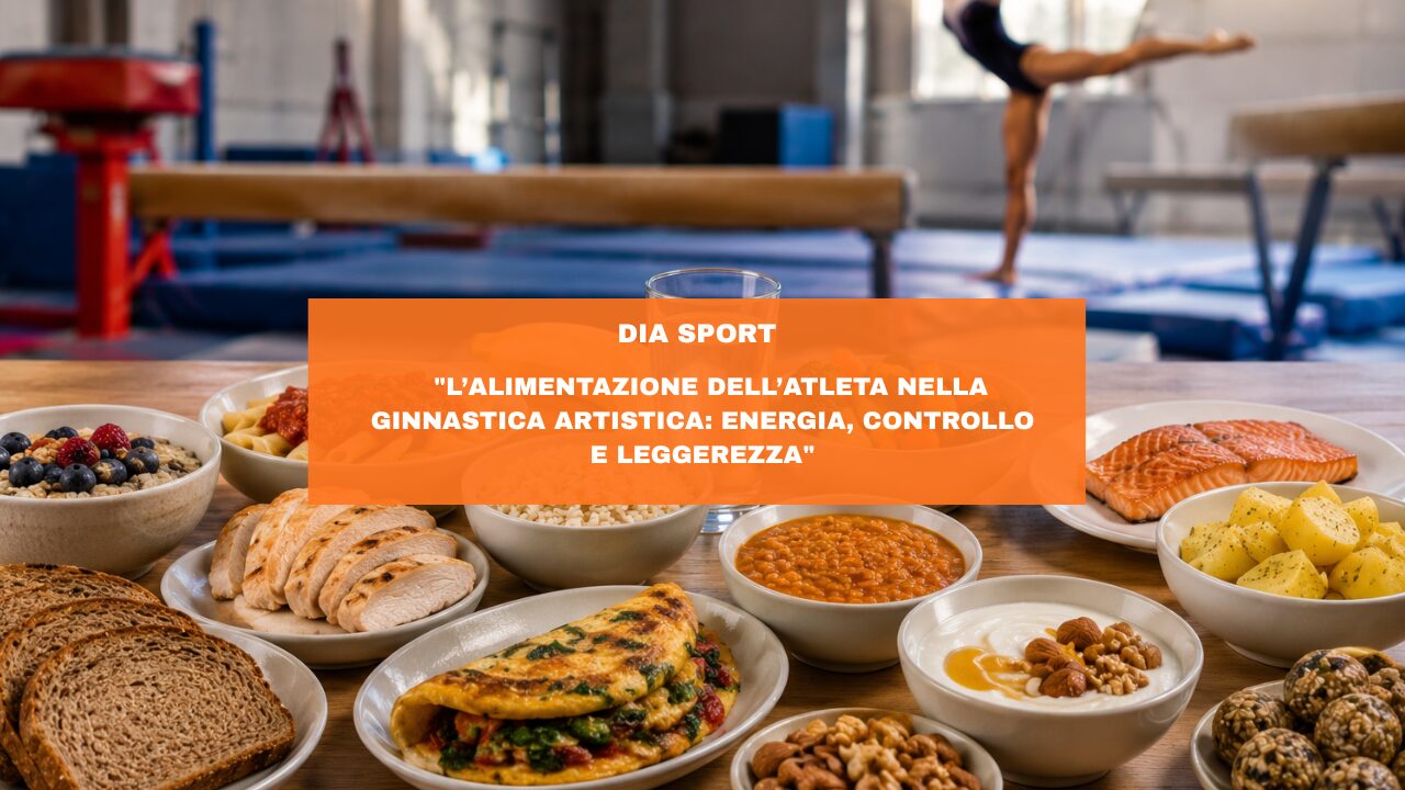 “L’alimentazione dell’atleta nella ginnastica artistica: energia, controllo e leggerezza”