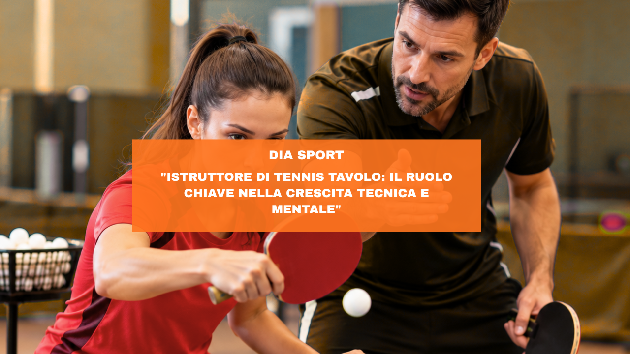 “Istruttore di tennis tavolo: il ruolo chiave nella crescita tecnica e mentale”