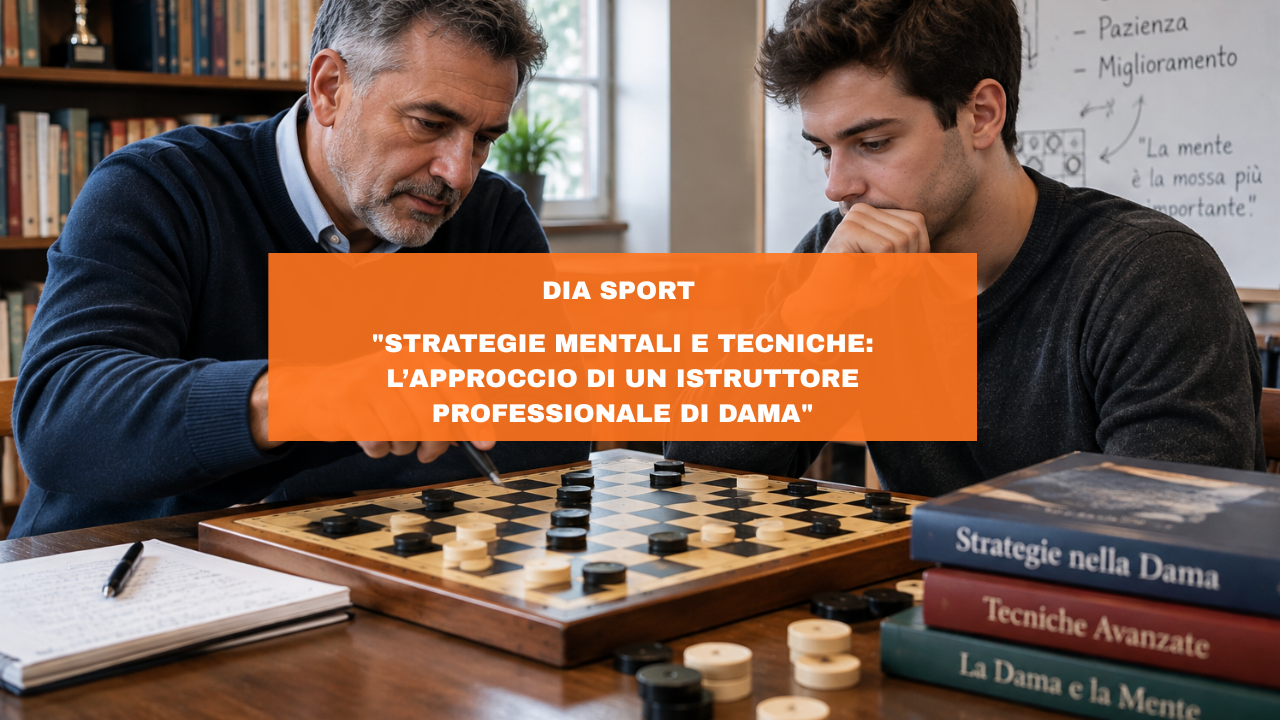 “Strategie Mentali e Tecniche: LโApproccio di un Istruttore Professionale di Dama”