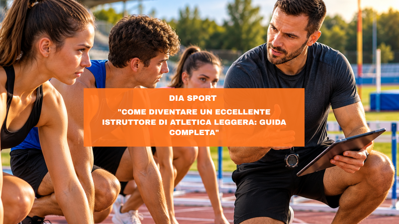 “Come Diventare un Eccellente Istruttore di Atletica Leggera: Guida Completa”